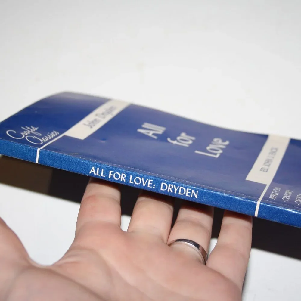 🎭 All for Love · 1966 Vintage Paperback by John Dryden (ba)